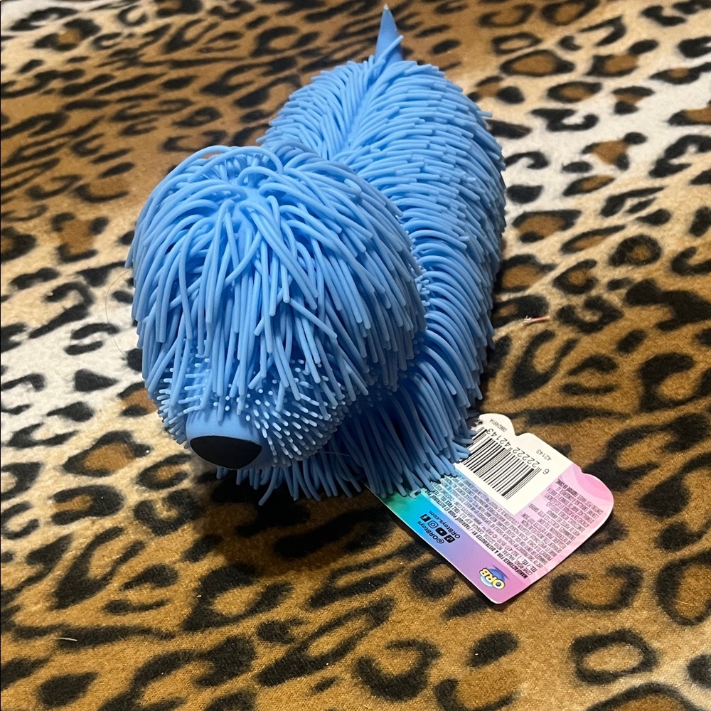 Blue Textured Dog Toy